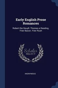 Early English Prose Romances