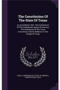 Constitution Of The State Of Texas