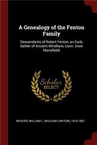 A Genealogy of the Fenton Family