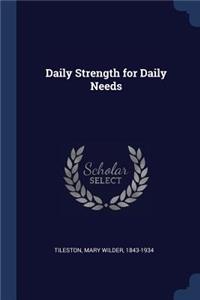 Daily Strength for Daily Needs
