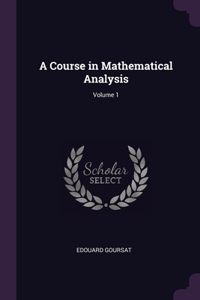 Course in Mathematical Analysis; Volume 1