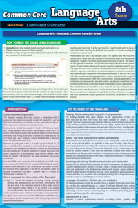 Ccss: Language Arts 8th Grade
