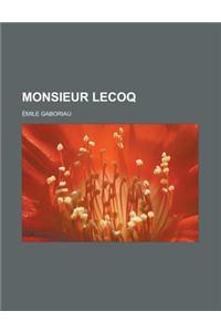 Monsieur Lecoq