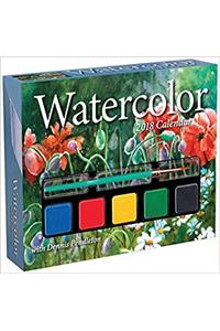 Watercolor 2018 Day-to-Day Calendar