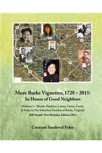 More Burke Vignettes, 1728-2015