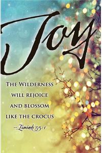 Joy Lights Images Advent Bulletin (Pkg of 50)