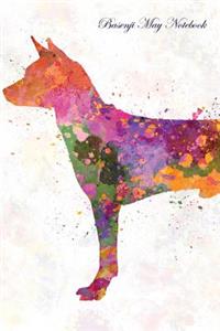 Basenji May Notebook Basenji Record, Log, Diary, Special Memories, To Do List, Academic Notepad, Scrapbook & More