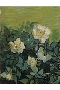 Wild Roses, Vincent Van Gogh. Blank Journal