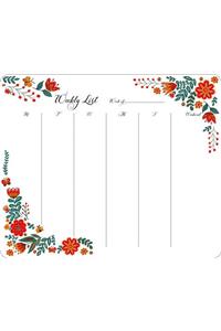 2020 High Note® Dinara's Folk Floral Weekly To-Do Pad