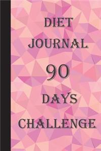 Diet Journal 90 Days Challenge