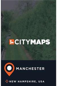 City Maps Manchester New Hampshire, USA