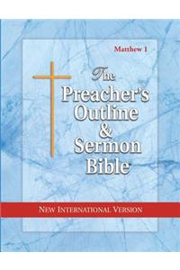 Preacher's Outline & Sermon Bible-NIV-Matthew 1