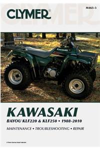 Clymer Kawasaki Bayou KLF220 & KLF250, 1988-2010