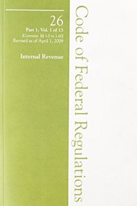 2009 26 Cfr 1.0-1.60 (Irs)