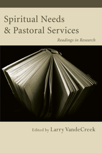 Spiritual Needs & Pastoral Services