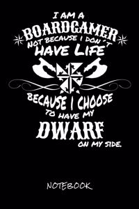 I am a boardgamer not because I don´t have life