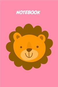 Baby lion kids Notebook [Lined] [6x9] [110 pages]