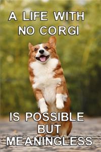 A life with no corgi is possible but meaningless