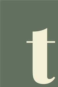 t - Wellness Journal