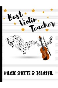 Best Violin Teacher Music Sheets & Journal