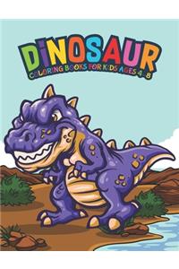 Dinosaur Coloring Books For Kids Ages 4-8