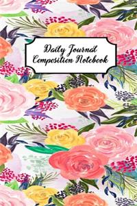 Daily Journal Composition Notebook