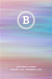 2020 Weekly Planner
