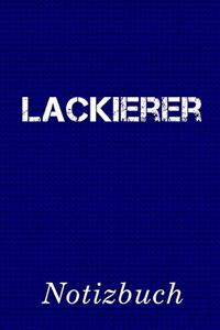 Lackierer Notizbuch