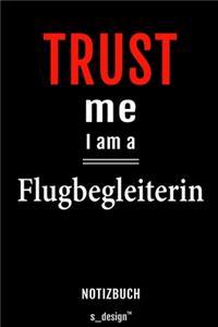 Notizbuch für Flugbegleiter / Flugbegleiterin