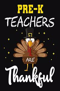 Pre-K Teachers Are Thankful