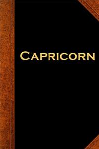 2020 Weekly Planner Capricorn Zodiac Horoscope Vintage 134 Pages