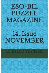 ESO-BIL PUZZLE MAGAZINE 14. Issue NOVEMBER 2019