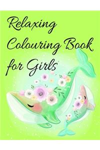 Relaxing Colouring Book for Girls
