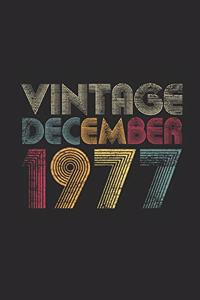 Vintage December 1977