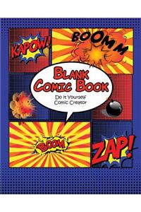 Blank Comic Book - Do It Yourself Comic Creator