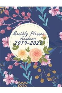 Monthly Planner Academic 2019-2020