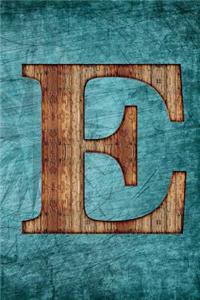Monogrammed Notebook - E