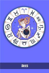 Aries: Zodiac Astrology Symbol Star Sign Gift Journal