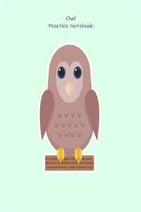 Owl Practice Notebook