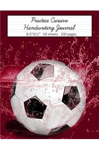 Practice Cursive Handwriting Journal