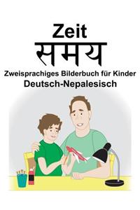 Deutsch-Nepalesisch Zeit Zweisprachiges Bilderbuch für Kinder