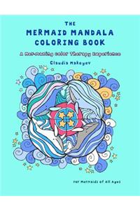 The Mermaid Mandala Coloring Book