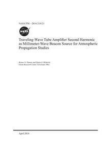 Traveling-Wave Tube Amplifier Second Harmonic as Millimeter-Wave Beacon Source for Atmospheric Propagation Studies