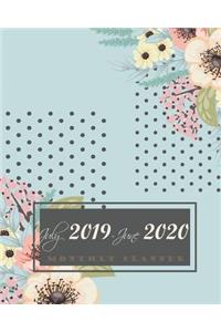 July 2019-June 2020 Monthly Planner