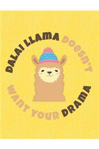 Dalai Llama Doesn't Want Your Drama