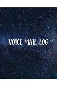 Voice Mail Log