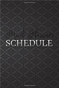 Meal Planner Schedule