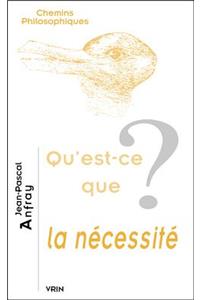Qu'est-Ce Que La Necessite?