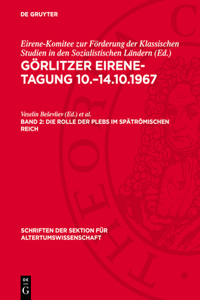 Die Rolle Der Plebs Im Spätrömischen Reich