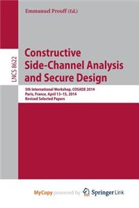 Constructive Side-Channel Analysis and Secure Design